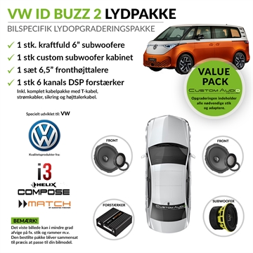 VW ID.Buzz lydpakke 2